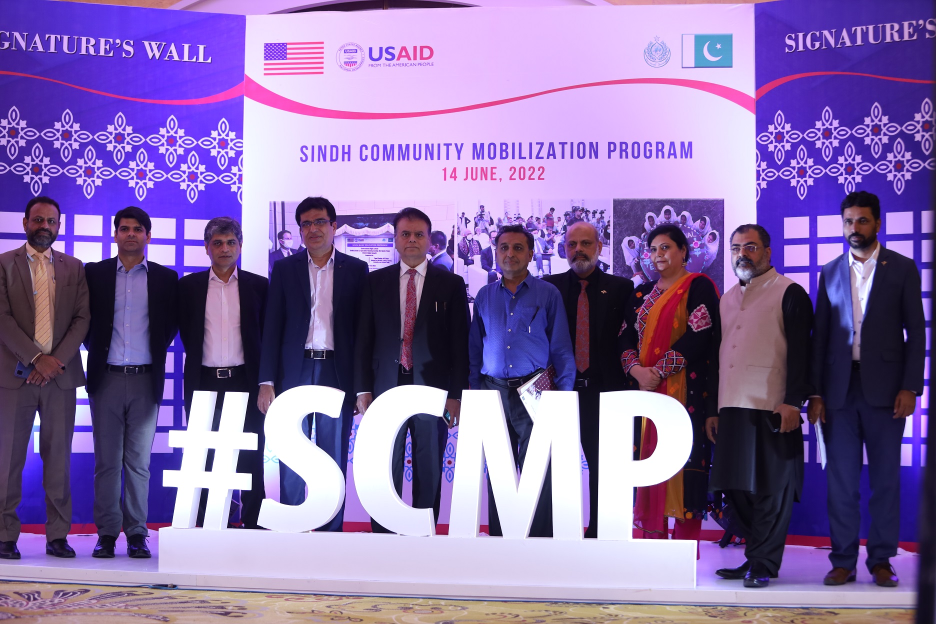 Ceremony to showcase the achievements of USAID’s Sindh Community Mobilization Program
